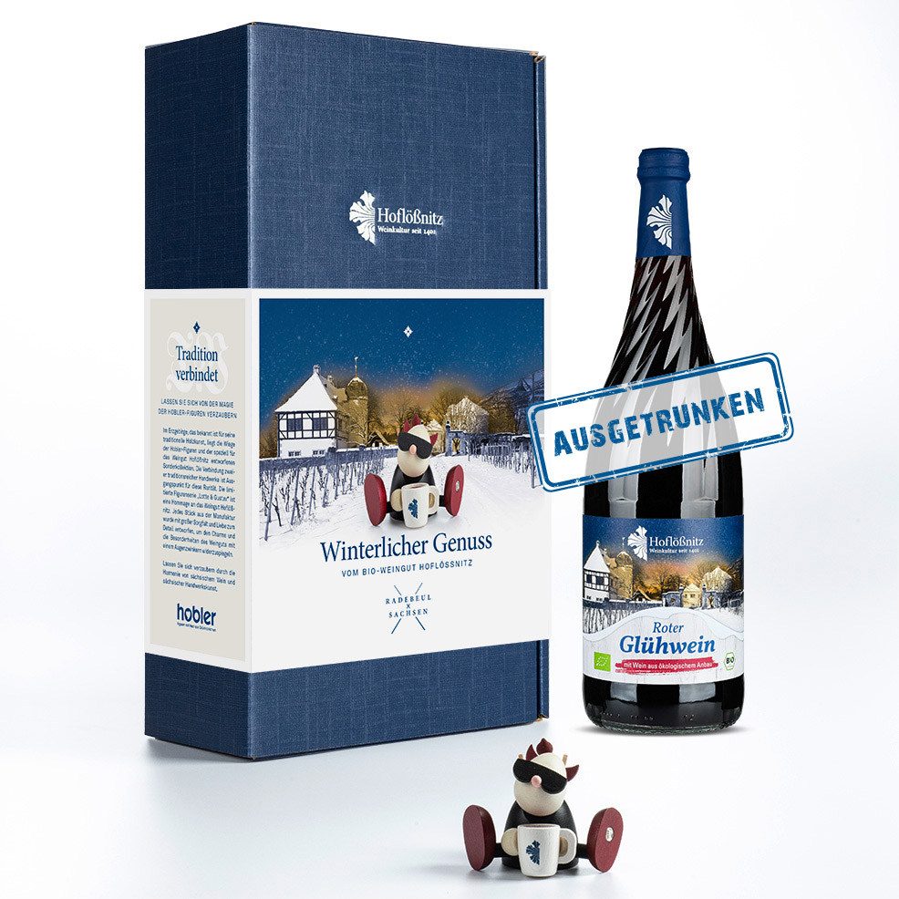 Präsent Gustav & Bio-Glühwein rot Präsent Gustav & Bio-Glühwein rot