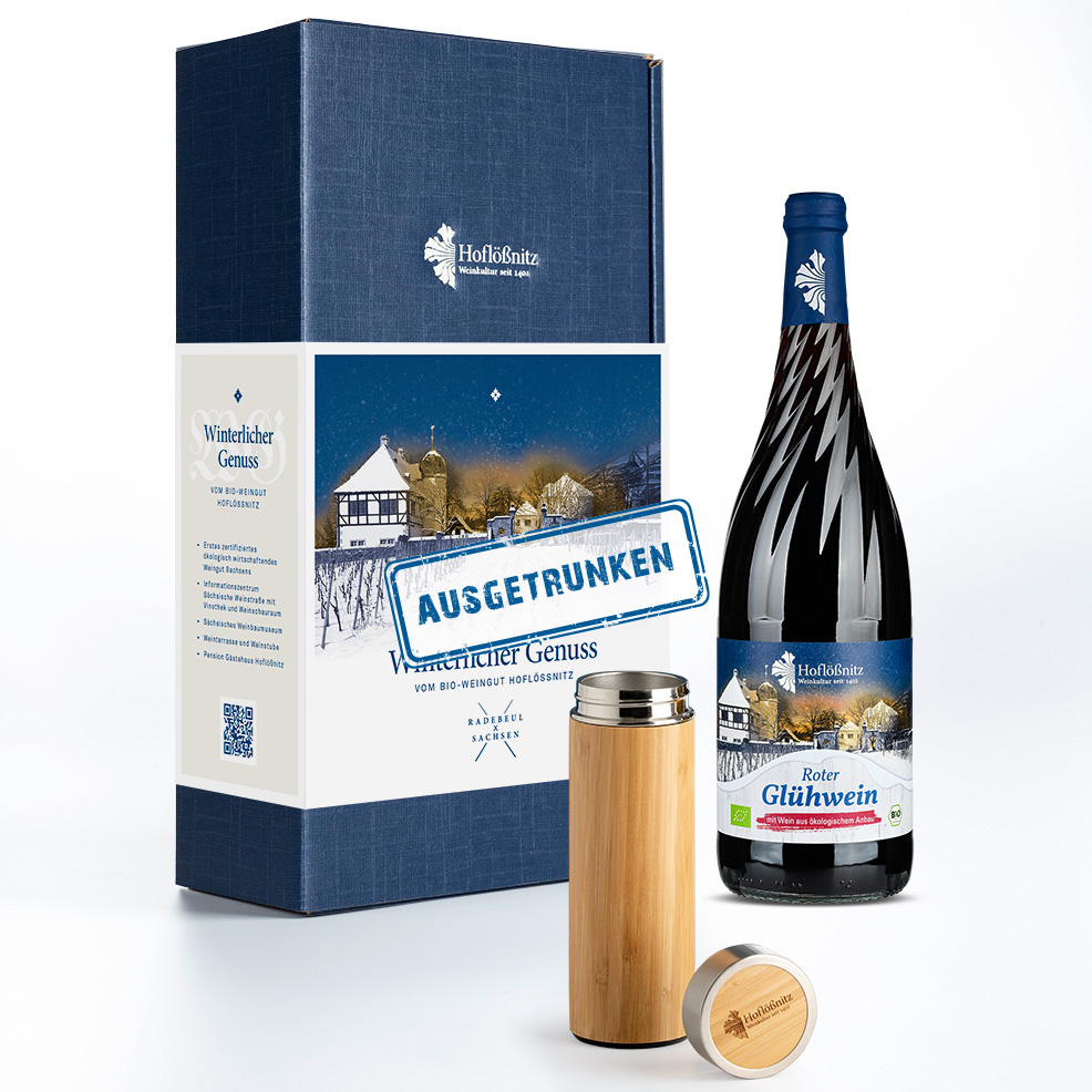 HL-Thermobecher & Glühwein rot & 2er GePa