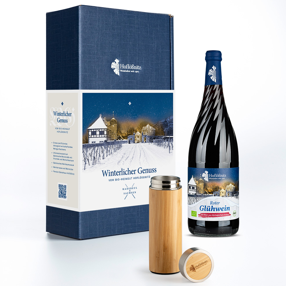 HL-Thermobecher & Glühwein rot & 2er GePa