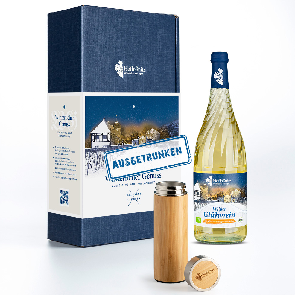 HL-Thermobecher & Glühwein weiß & 2er GePa