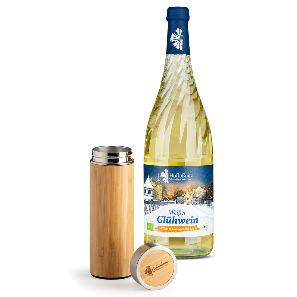 HL-Thermobecher & Glühwein weiß