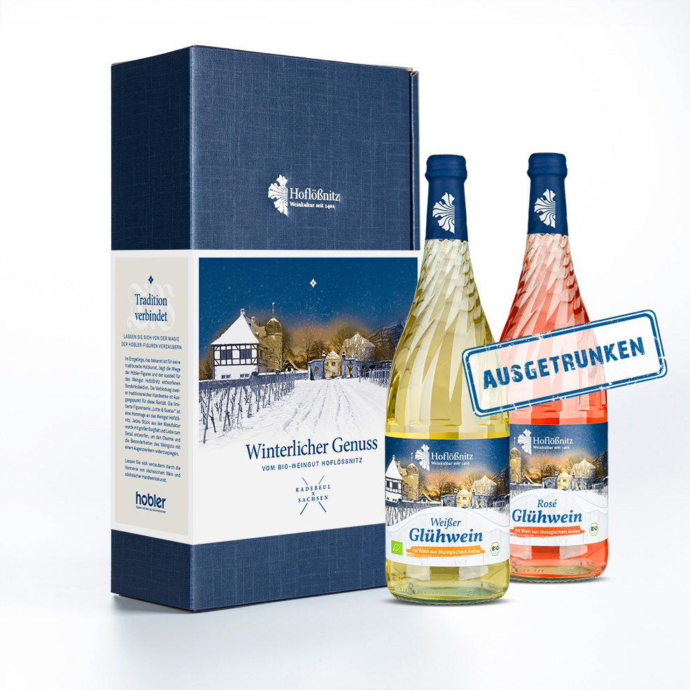 Präsent Bio-Glühwein Duo weiß/rosé Präsent Bio-Glühwein Duo weiß/rosé